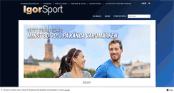 Desktop Screenshot of igorsport.se